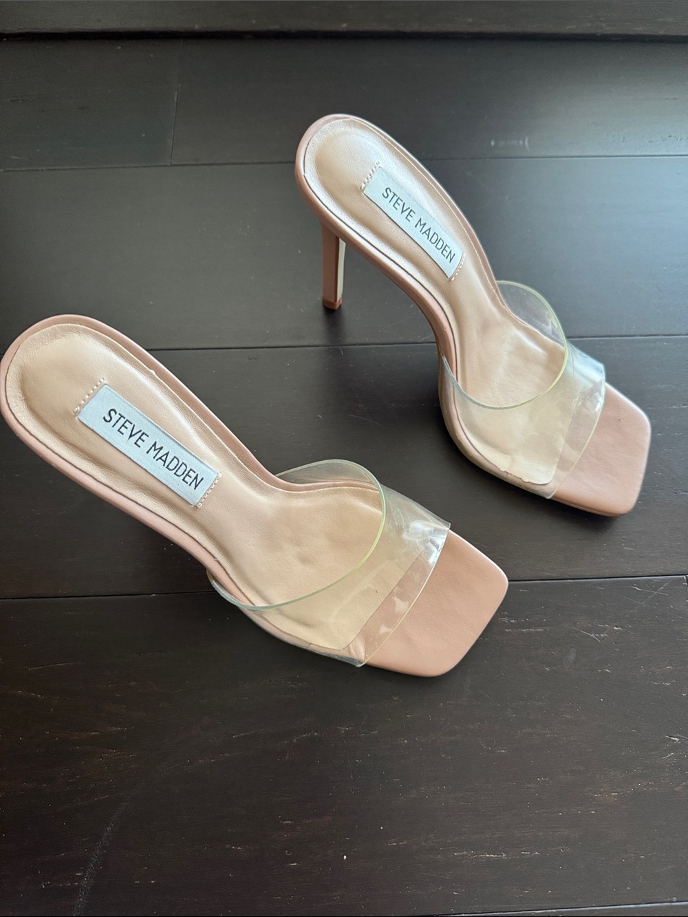 Steve Madden signal heels clear